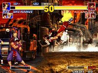 une photo d'Ã©cran de The King of Fighters 95 sur Sega Saturn